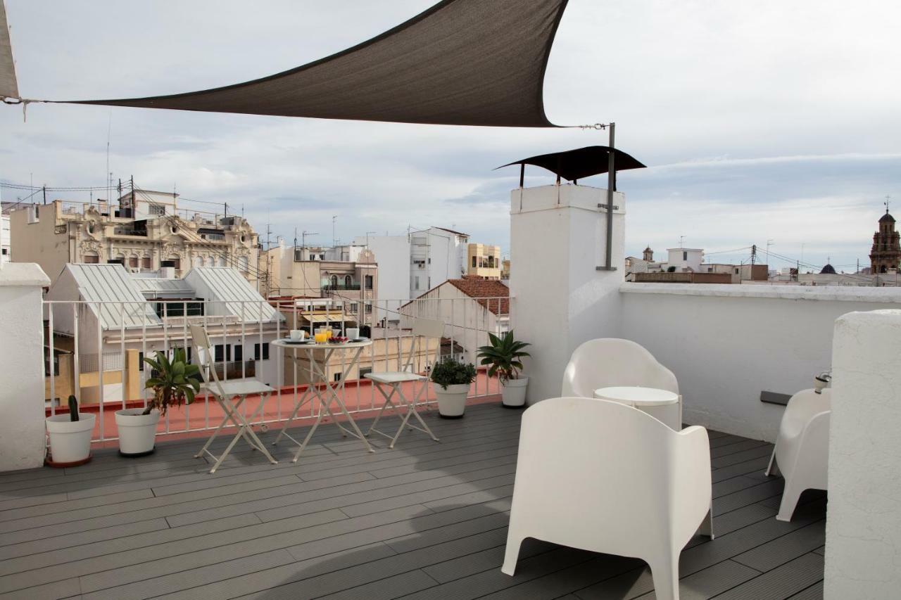 Apartamento Ático Oasis de Ruzafa Valencia Exterior foto